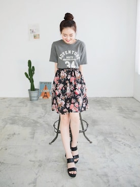 「愛洋裝（アイドレス）のアイテム」を使った、IDRESS     愛洋裝さん（レディース・157cm）の春コーディネート