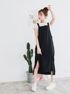 「愛洋裝（アイドレス）のアイテム」を使った、IDRESS     愛洋裝さん（レディース・157cm）の春コーディネート