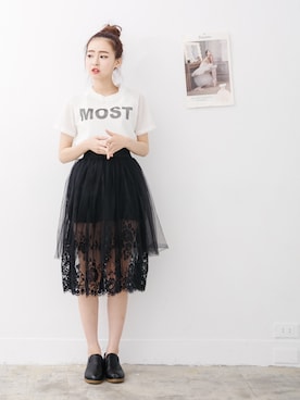 「愛洋裝（アイドレス）のアイテム」を使った、IDRESS     愛洋裝さん（レディース・157cm）の春コーディネート