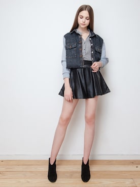「愛洋裝（アイドレス）のアイテム」を使った、IDRESS     愛洋裝さん（レディース・175cm）の秋コーディネート