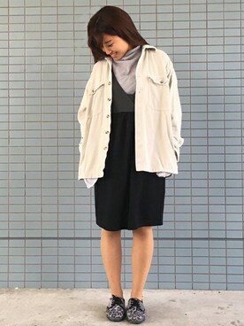 「タートルネック」｜「アイテム（マタニティウェア/グッズ）」を使った、sweet mommyさん（レディース・157cm）の秋コーディネート