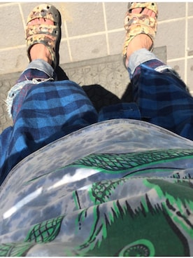 「HIRO（ヒロ）のアイテム（トップス）」を使った、佐藤さん（メンズ・167cm）の冬コーディネート