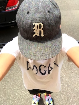 「Cut-Rate（カットレイト）のアイテム」を使った、Taiichiro Saitoさん（メンズ・175cm）の夏コーディネート