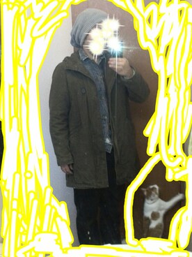 「CIAOPANIC（チャオパニック）の《WEB限定》【EDIT FOR 1 to 10people】WOOLANKLEPANTS（スラックス、その他）」を使った、GENTさん（メンズ・158cm）の冬コーディネート