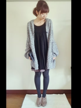 「アイテム（音楽/本・雑誌）」を使った、Shinoさん（レディース・160cm・30代）の秋コーディネート