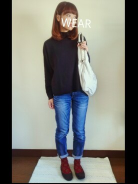 Shinoさん（レディース・160cm）の秋コーディネート