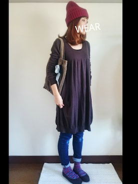 Shinoさん（レディース・160cm）の秋コーディネート