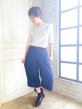 Natsumiさん（レディース・163cm）の春コーディネート