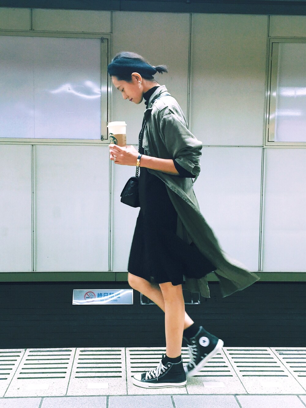 森しずかさんの（Bershka）を使ったコーディネートの1枚目の写真