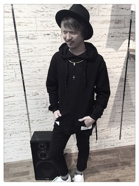 「ハットコーデ」｜mojoさん（メンズ・168cm）の春コーディネート