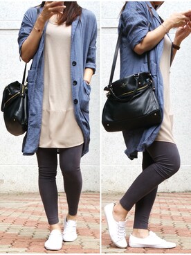 Tyさん（レディース・175cm）の春コーディネート