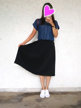 Tyさん（レディース・175cm）の春コーディネート