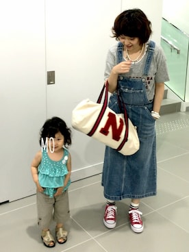 「smiスマイル☺」｜もっさんさん（レディース・156cm）の夏コーディネート