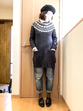 もっさんさん（レディース・156cm）の秋コーディネート