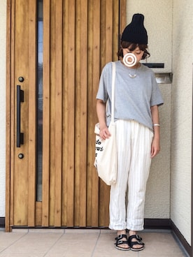 もっさんさん（レディース・156cm）の夏コーディネート