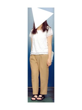 S**さん（レディース・159cm）の夏コーディネート