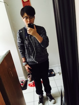 「BSX（ビーエスエックス）のアイテム」を使った、YATさん（レディース・160cm）の秋コーディネート