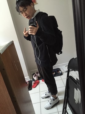 「BSX（ビーエスエックス）のアイテム」を使った、YATさん（レディース・160cm）の秋コーディネート