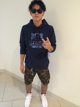 「ASNADISPEC（スナディスペック）のアイテム」を使った、Tomoさん（メンズ・179cm）の秋コーディネート