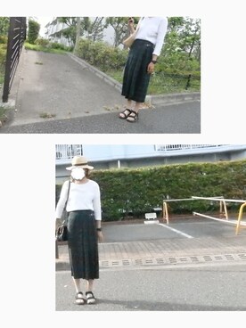 「祭り」｜「アイテム（アナログ腕時計）」を使った、iamkahoさん（レディース・168cm）の春コーディネート