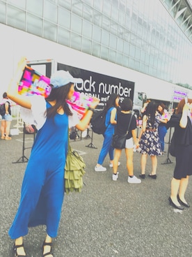「BACKNUMBER」｜「アイテム（ワンピース/ドレス）」を使った、iamkahoさん（レディース・168cm）の夏コーディネート