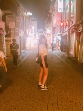 「DC（ディーシー）のアイテム（バッグ）」を使った、유-키さん（レディース・166cm）の秋コーディネート