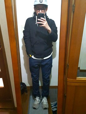 「URBAN RESEARCH（アーバンリサーチ）のアイテム（マウンテンパーカー）」を使った、てんぱーまさん（メンズ・171cm）の春コーディネート