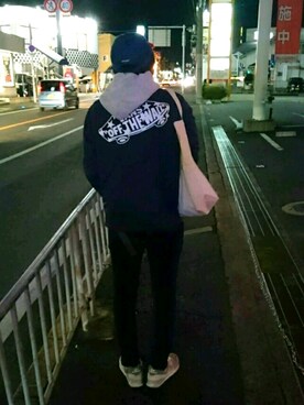 「VANS（バンズ）のアイテム（ブルゾン）」を使った、てんぱーまさん（メンズ・171cm）の秋コーディネート