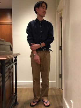 Keisuke Osukaさん(メンズ・175cm)の夏コーディネート