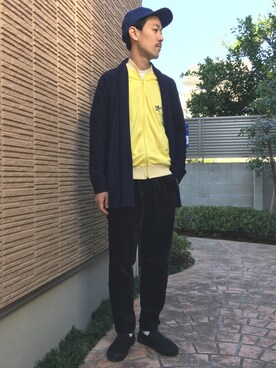 「STILL BY HAND」｜「アイテム（その他アウター）」を使った、Keisuke Osukaさん（メンズ・175cm）の秋コーディネート