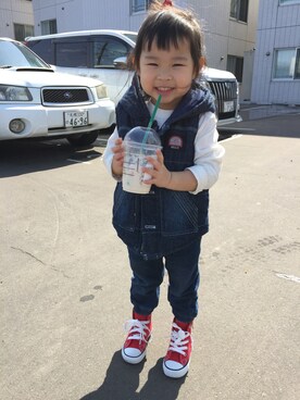 「フラペチーノ」｜makiさん（レディース・153cm）の春コーディネート