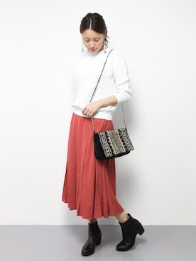 「Accessorize（アクセサライズ）のアイテム」を使った、ぐっさんさん（レディース・166cm）の夏コーディネート