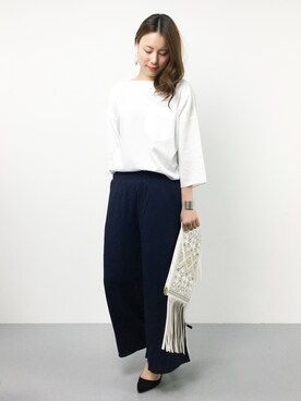 ぐっさんさん（レディース・166cm）の夏コーディネート