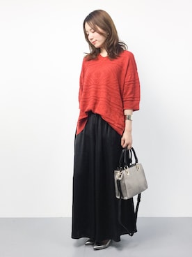 「LOSICARIE（ロシカリエ）のアイテム」を使った、ぐっさんさん（レディース・166cm）の夏コーディネート