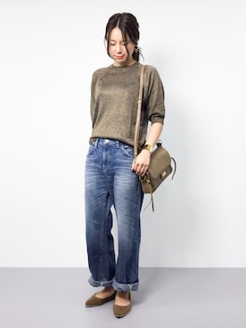 ぐっさんさん（レディース・166cm）の秋コーディネート