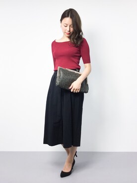 ぐっさんさん（レディース・166cm）の秋コーディネート