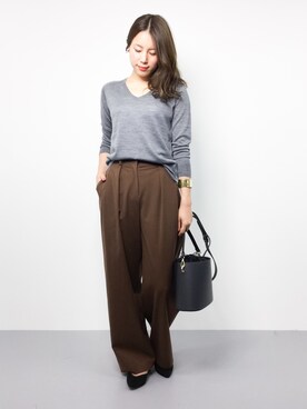 ぐっさんさん(レディース・166cm)の秋コーディネート