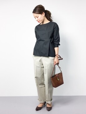 ぐっさんさん（レディース・166cm）の秋コーディネート