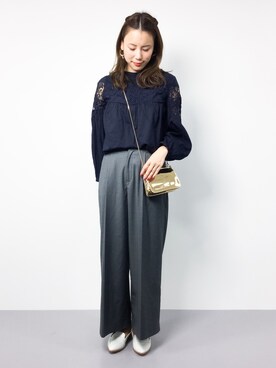 ぐっさんさん（レディース・166cm）の秋コーディネート