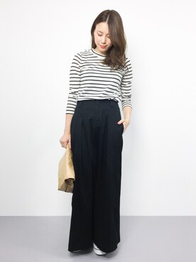 ぐっさんさん（レディース・166cm）の秋コーディネート