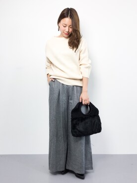 ぐっさんさん（レディース・166cm）の秋コーディネート