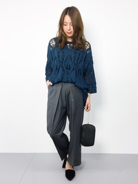 ぐっさんさん（レディース・166cm）の秋コーディネート