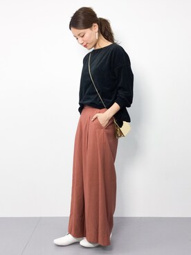 ぐっさんさん（レディース・166cm）の秋コーディネート