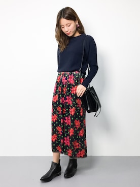 ぐっさんさん（レディース・166cm）の秋コーディネート