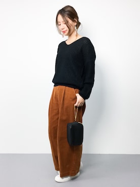 ぐっさんさん（レディース・166cm）の秋コーディネート