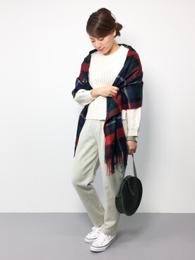 ぐっさんさん(レディース・166cm)の秋コーディネート