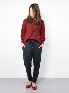 ぐっさんさん(レディース・166cm)の秋コーディネート