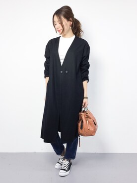 ぐっさんさん（レディース・166cm）の秋コーディネート