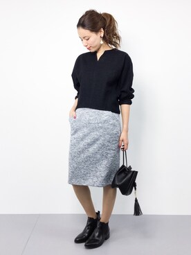 ぐっさんさん（レディース・166cm）の秋コーディネート