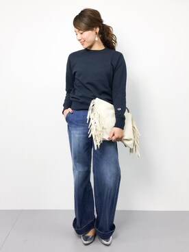 ぐっさんさん（レディース・166cm）の秋コーディネート